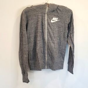 Nike Grey Hoodie with drawstrings size Medium